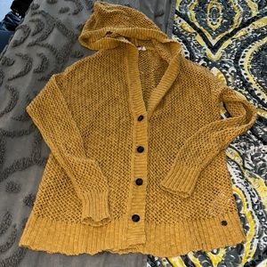 Roxy open knit sweater